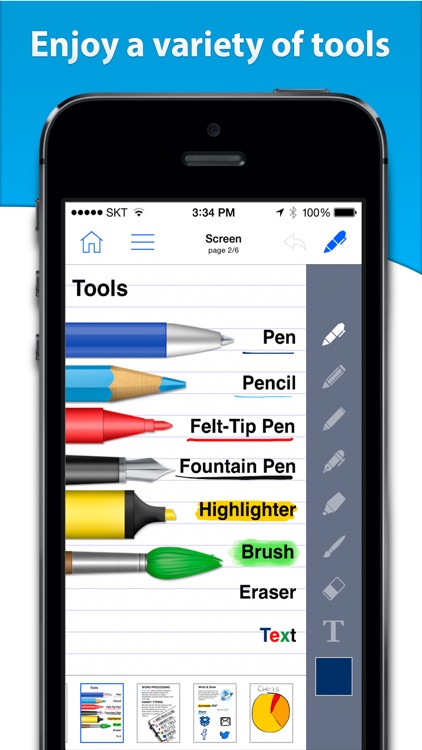Notes HD for iPhone - Notes, PDF, Drawing screenshot-3