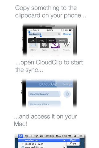 CloudClip screenshot 2