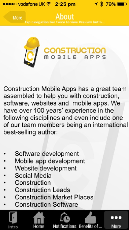 Construction Mobile Apps