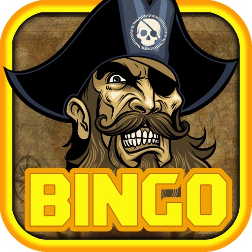Bingo Pirate Wheel of Treasure Fortune Fun Casino iOS App