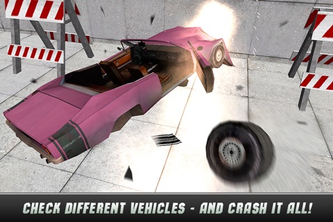 Extreme Car Crash Test Simulator 3D Full screenshot 3
