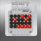 Binary Watch Deluxe displays the current time using either the binary-coded decimal or binary-coded sexagesimal method