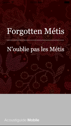 Forgotten Métis