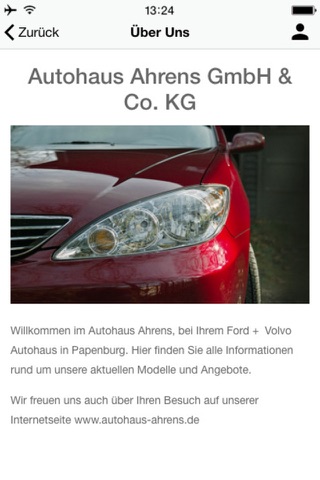 Autohaus Ahrens GmbH & Co. KG screenshot 2