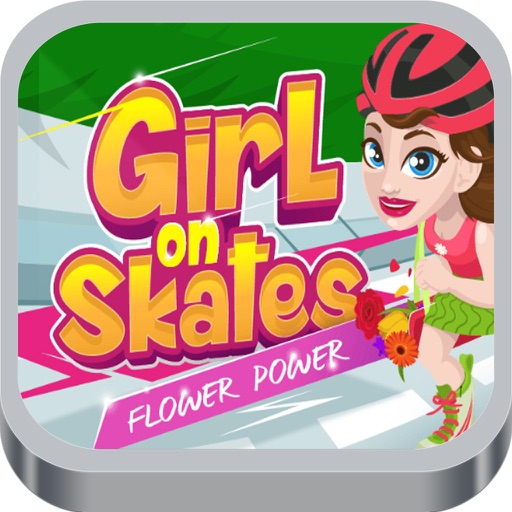 Girl On Skates Fun iOS App