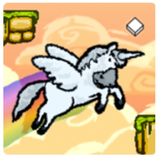 Unicorn Sky Ride Game Free Kids icon