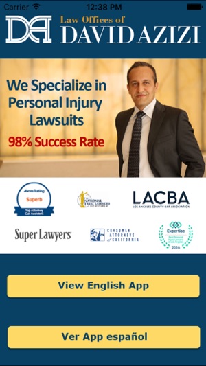 Accident App by Law Offices of David Azi