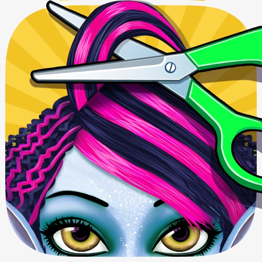 Monster Hair Salon™ - Crazy Girls Hair Fashion: Style & Cut!