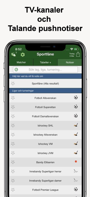 Sportfåne - Målservice(圖4)-速報App