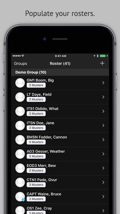 How to cancel & delete Muster PO - Keep track of your people from iphone & ipad 1