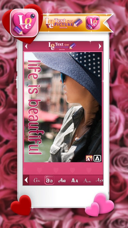 Love Text on Picture Editor – Tool for Adding Cute Quotes and Messages to Photos
