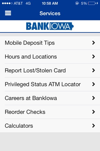 BankIowa Mobile screenshot 4