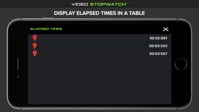 Video Stopwatch - Time Analysis for Sports and Physics Screenshot 3