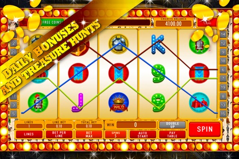 Kingdom Knight's Destiny Slot: Win casino coins and big riches screenshot 2