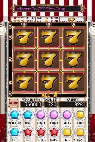 777 Fruit Cake Slot Machine screenshot 3