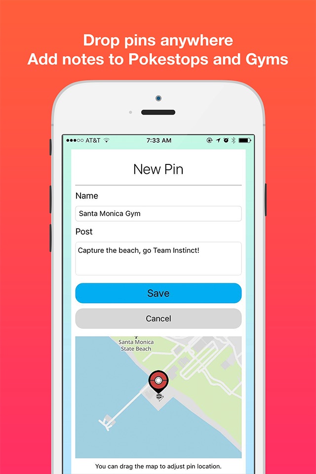 PinChat - Radar Map and Chat for Pokemon Go screenshot 3