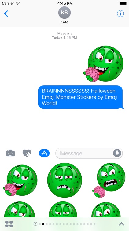 Halloween Emojis 2 - The Monsters! Stickers