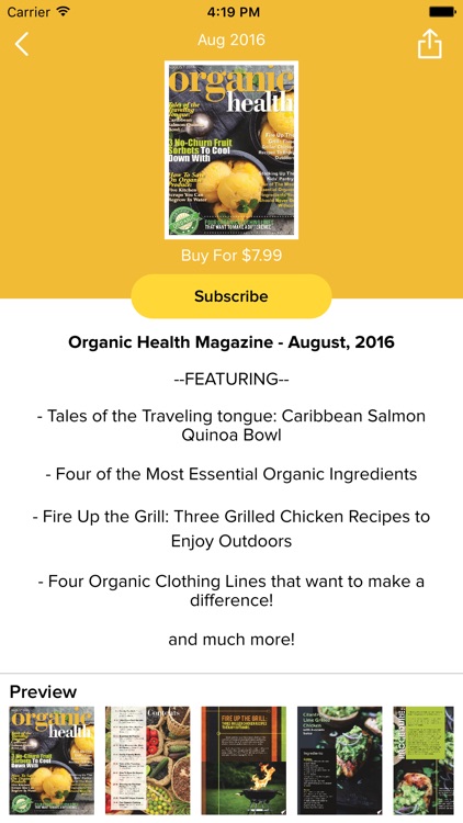Organic Health Magazine screenshot-2