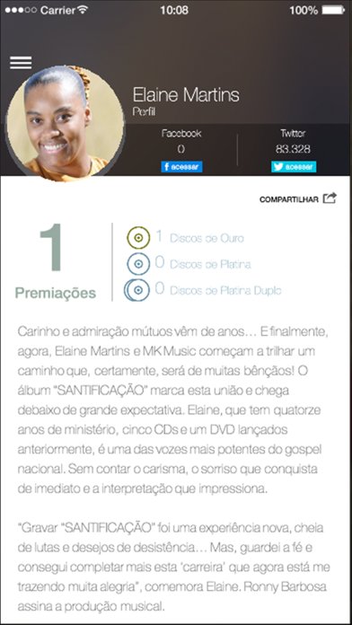 How to cancel & delete Elaine Martins - Oficial from iphone & ipad 3