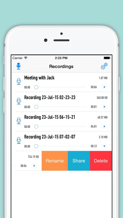 Voice Recorder for Singing with Music Audio - Easy to use Voice Recorder