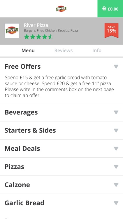 River Pizza