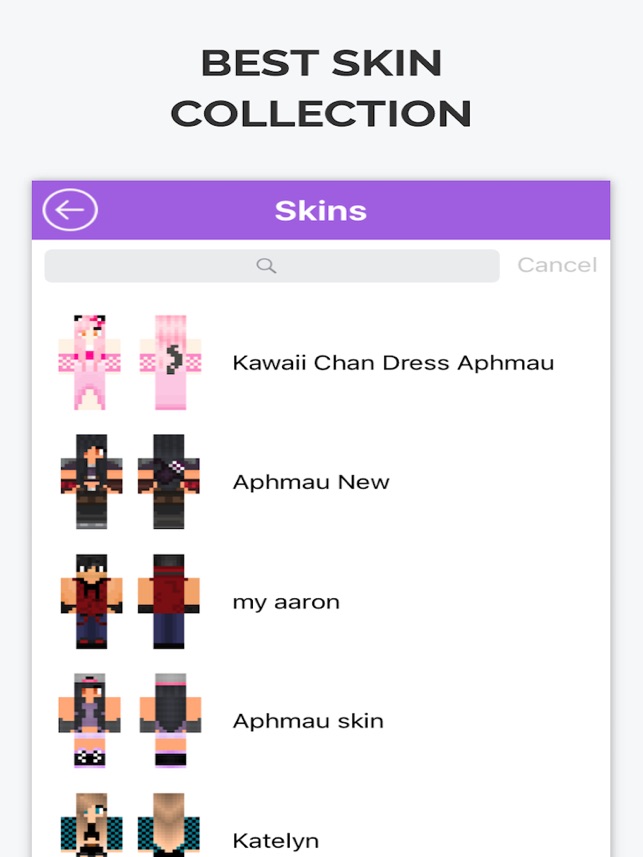 Aphmau Skins For Minecraft Pe On The App Store