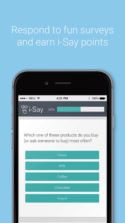 i-Say Rewards your Opinion