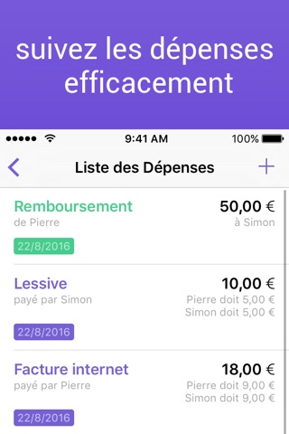 FriendCash 3 -  Manage Expenses With Friends screenshot 2