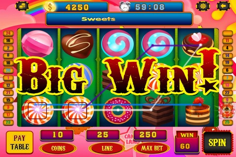 Sweet Casino in High Stakes from Vegas Slots Pro screenshot 2