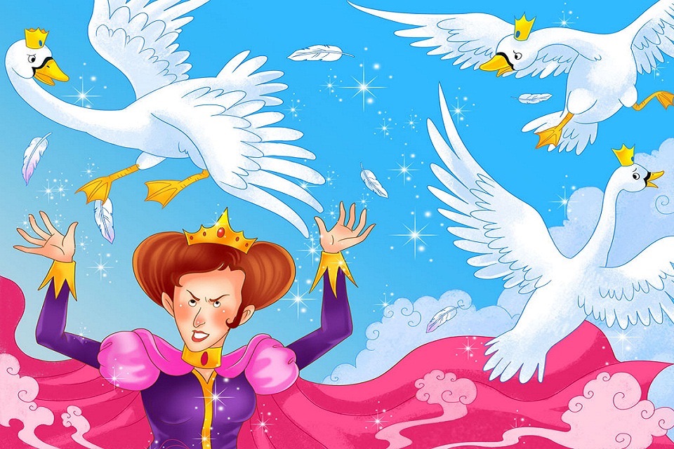 The Wild Swans Bedtime Fairy Tale iBigToy screenshot 4