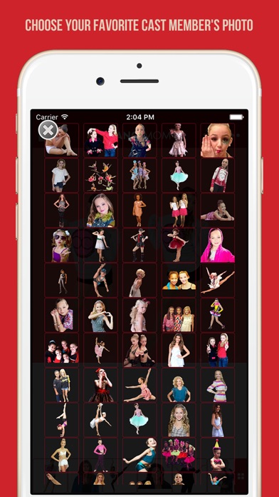 How to cancel & delete Add your photo with your favorite cast member - Dance Moms edition from iphone & ipad 4