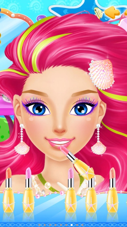 Mermaid Salon™ - Girls Makeup, Dressup and Makeover Games screenshot-3