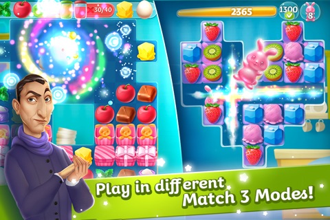 Recipes Passion: Sweet Matchless Puzzle Game screenshot 2