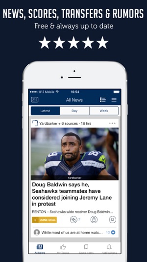 Sportfusion - Seattle Seahawks News Edition(圖1)-速報App