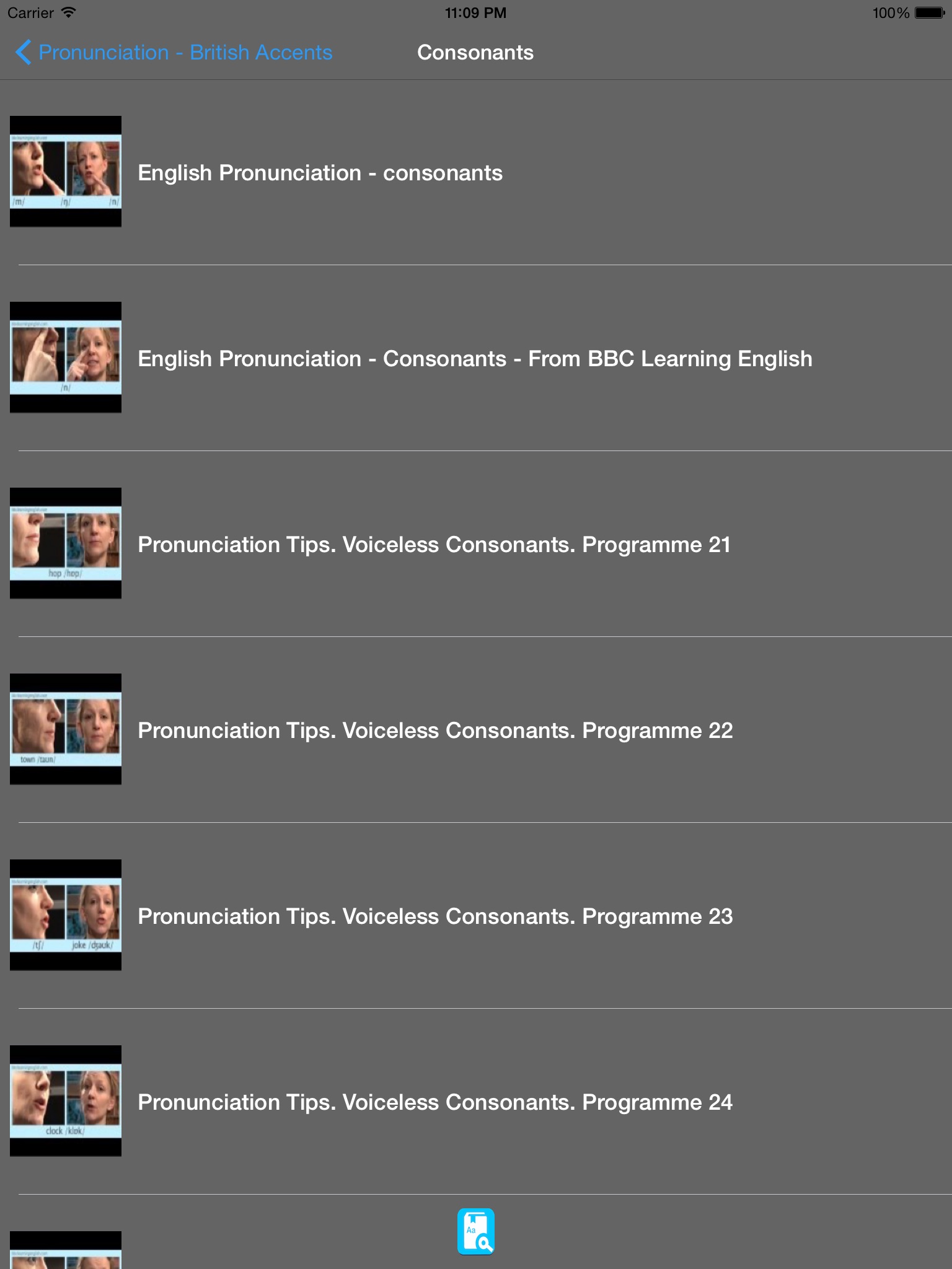 English Pronunciation Training Pro US UK AUS screenshot 4