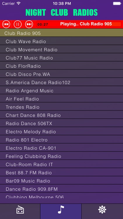 Night Club Radios