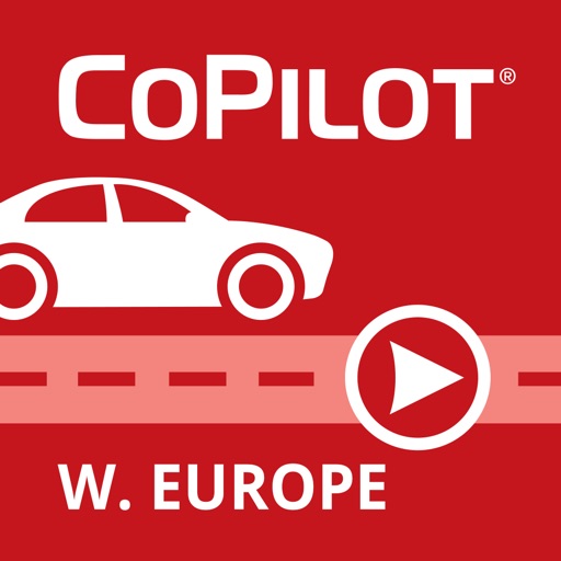 CoPilot Western Europe - Offline Sat-Nav & Maps