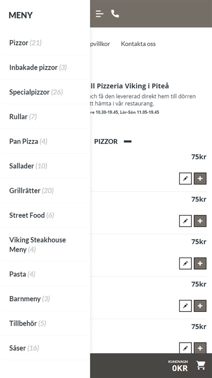 Pizzeria Viking i Piteå