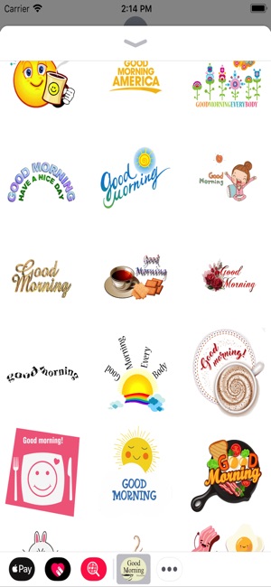 Good Morning Stickers 2018(圖3)-速報App