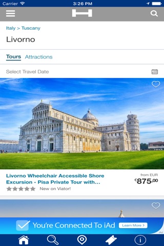 Livorno Hotels + Compare and Booking Hotel for Tonight with map and travel tour screenshot 2