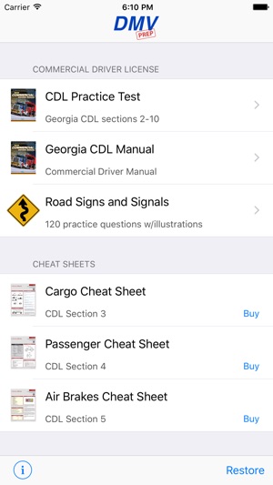 Georgia CDL Test Prep(圖1)-速報App
