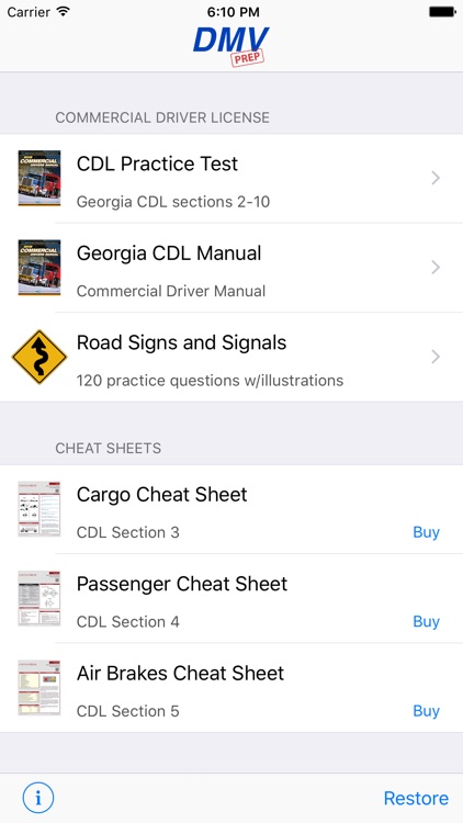 Georgia CDL Test Prep