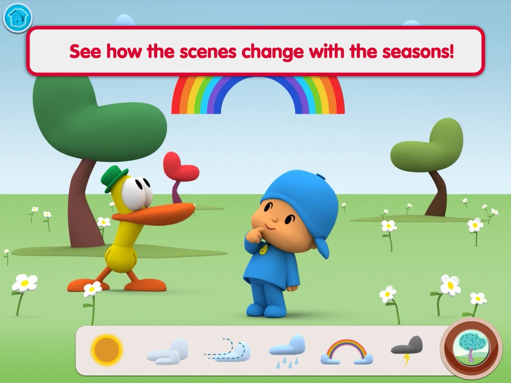 Pocoyo Playset - Weather & Seasons screenshot 4