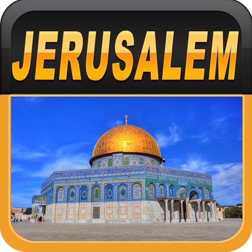 Jerusalem Offline Map Travel Guide Icon