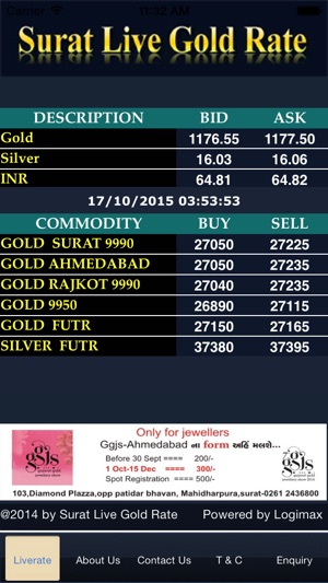 Surat Live Gold Rate(圖3)-速報App