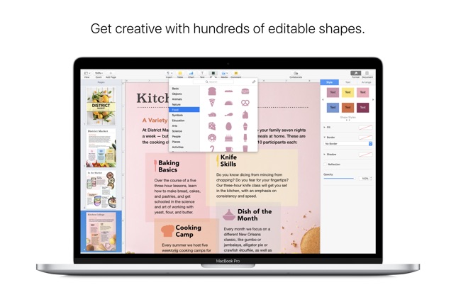 Free templates for pages mac os x catalina