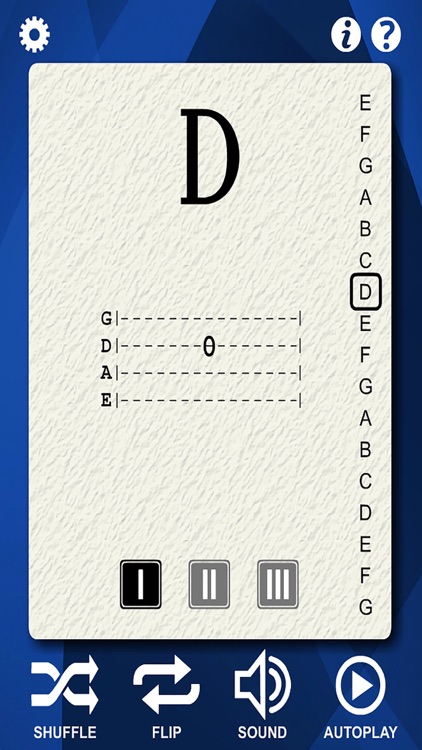 Bass Guitar Flash Cards