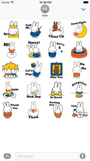 Miffy Stickers