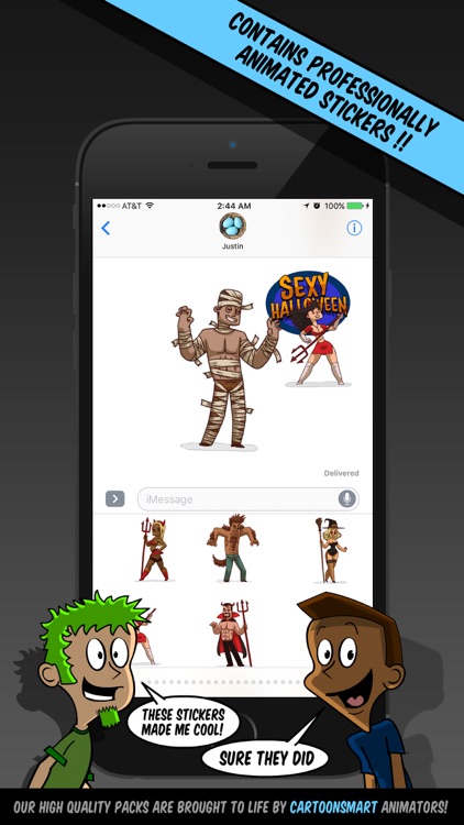 Sexy Halloween Stickers
