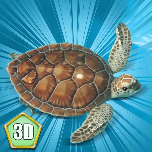 Sea Turtle Simulator 3D Full - Ocean Adventure Icon